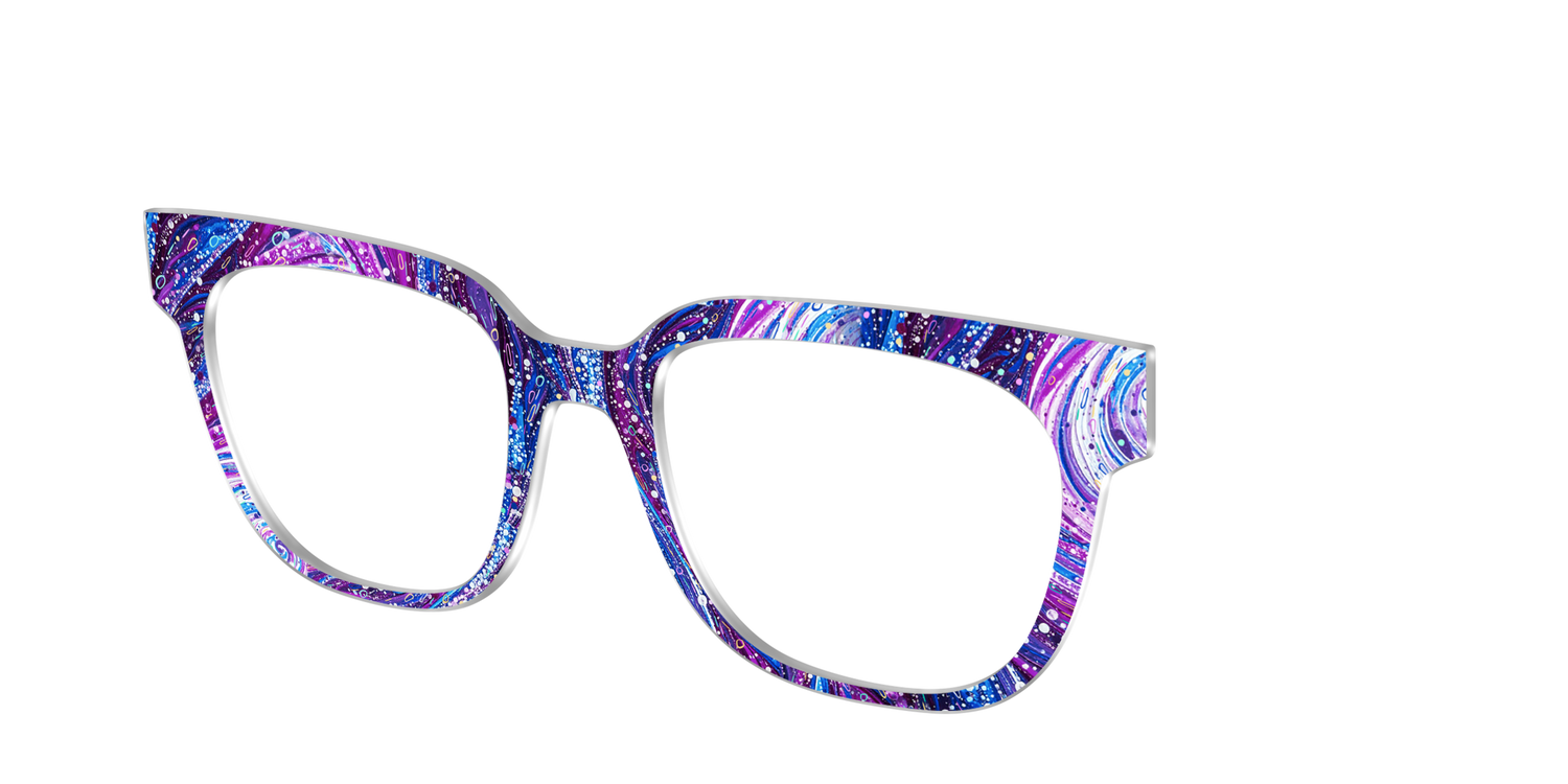 The Orchid Kaleidoscope - Angle Top Image - Pair Eyewear
