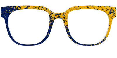 The Pacers Splatter - Front Top Thumbnail - Pair Eyewear
