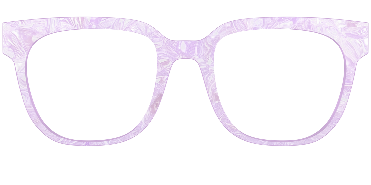 The Pale Iris Pearl Marble - Front Top Image - Pair Eyewear