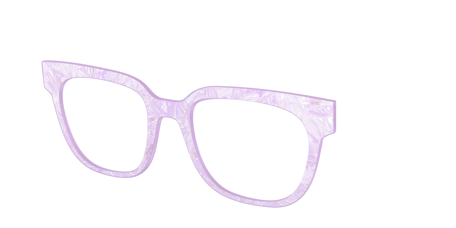 The Pale Iris Pearl Marble - Angle Top Image - Pair Eyewear