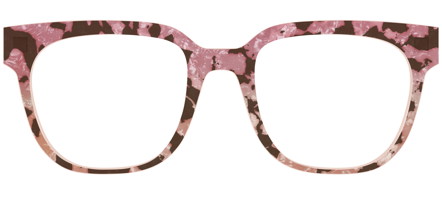 The Pale Peach Pearl Tortoise - Front Top Image - Pair Eyewear