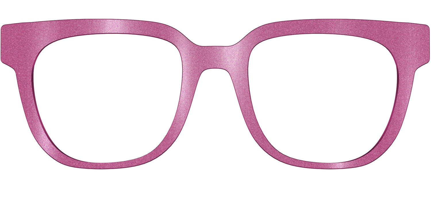 The Pink Shimmer - Front Top Image - Pair Eyewear
