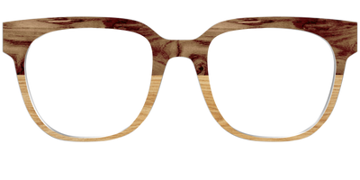 The Pirate Plank Wood Split - Front Top Thumbnail - Pair Eyewear