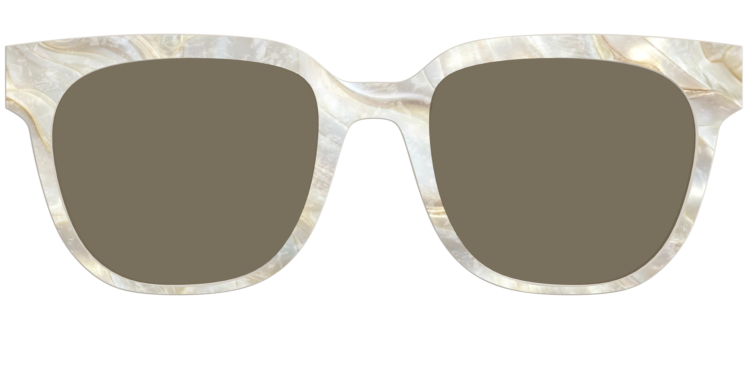 The Polarized Sandbar Pearl Sun Top - Front Top Image - Pair Eyewear