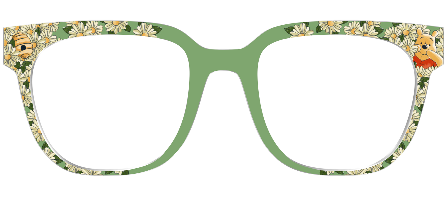 Pooh Bear's Daisies - Front Top Image - Pair Eyewear
