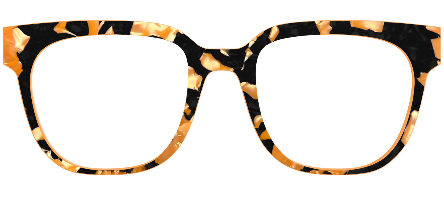 The Pumpkin Camo Pearl Tortoise - Front Top Image - Pair Eyewear