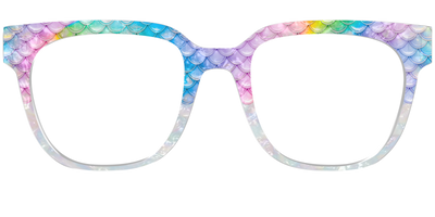 The Rainbow Pearl Scales Crystal - Front Top Thumbnail - Pair Eyewear