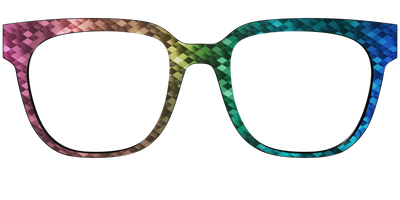 The Rainbow Prism - Front Top Thumbnail - Pair Eyewear