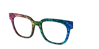 The Rainbow Prism - Angle Top Thumbnail - Pair Eyewear
