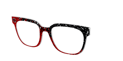 The Raptors Splatter - Angle Top Thumbnail - Pair Eyewear