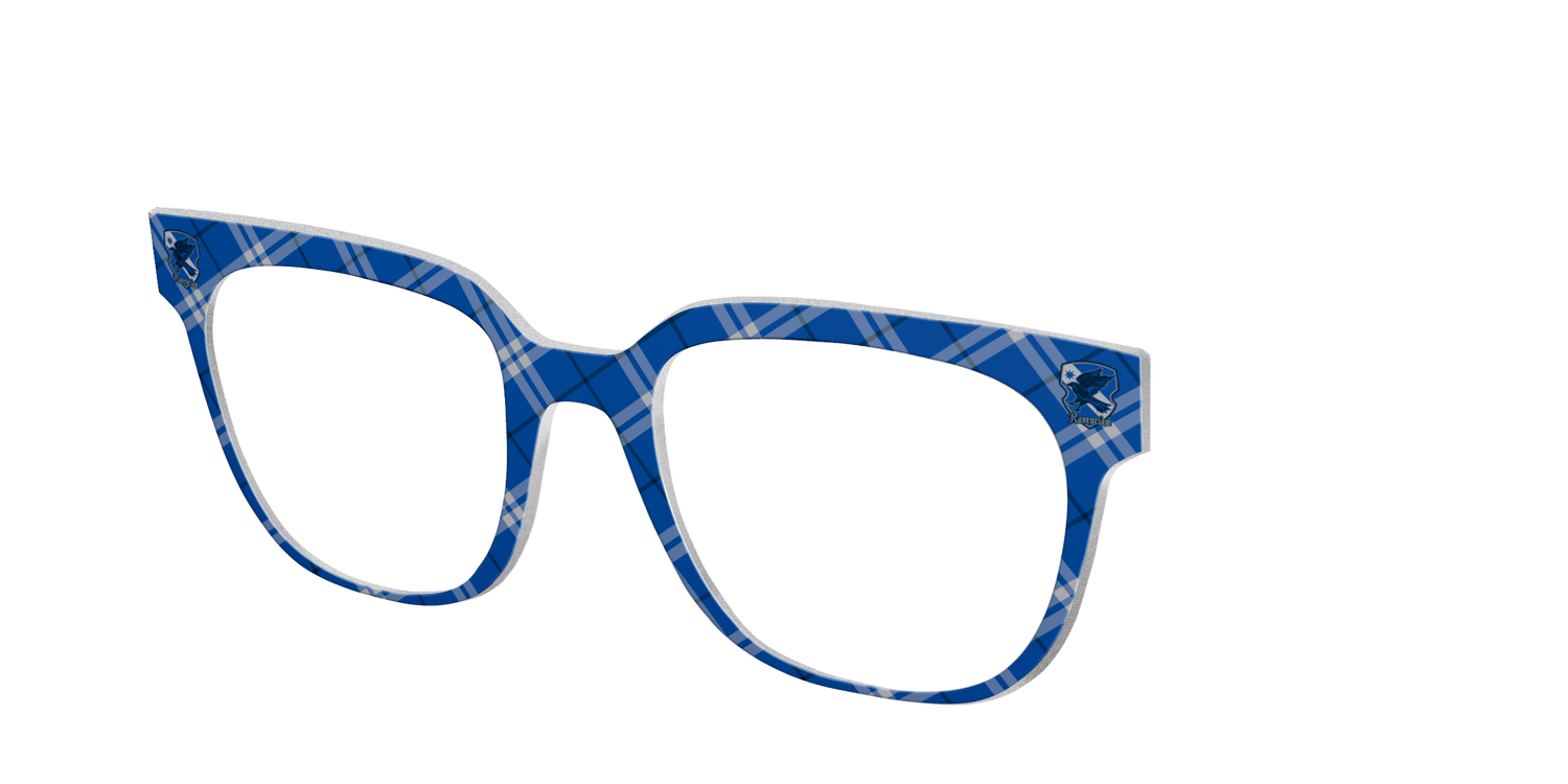 The Ravenclaw™ Plaid - Angle Top Image - Pair Eyewear