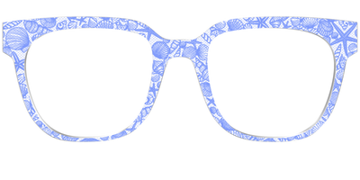 The Reef Blue Shell Lace - Front Top Thumbnail - Pair Eyewear