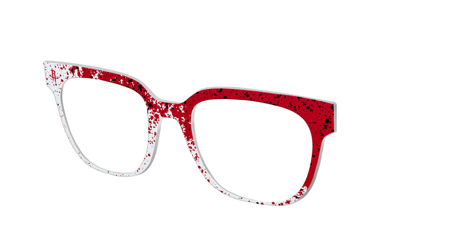 Rockets Splatter - Angle Top Image - Pair Eyewear