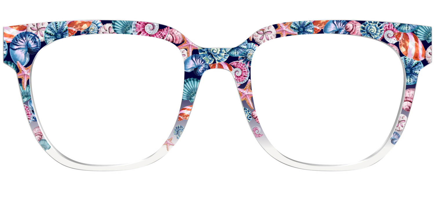 The Seashell Confetti - Front Top Image - Pair Eyewear