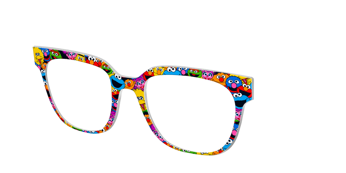 The Sesame Family - Angle Top Image - Pair Eyewear