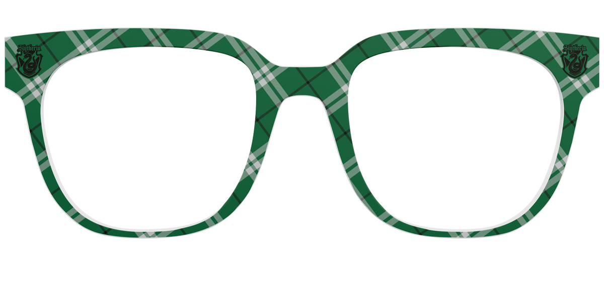 The Slytherin™ Plaid - Front Top Image - Pair Eyewear