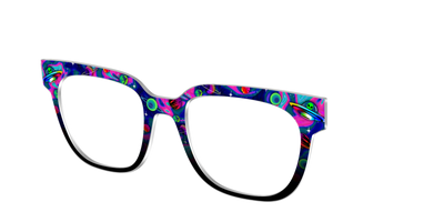 The Space Invasion Marble - Angle Top Thumbnail - Pair Eyewear
