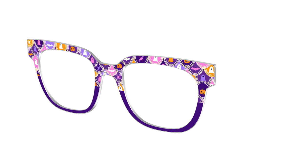 The Spooky Scallop Split - Angle Top Image - Pair Eyewear