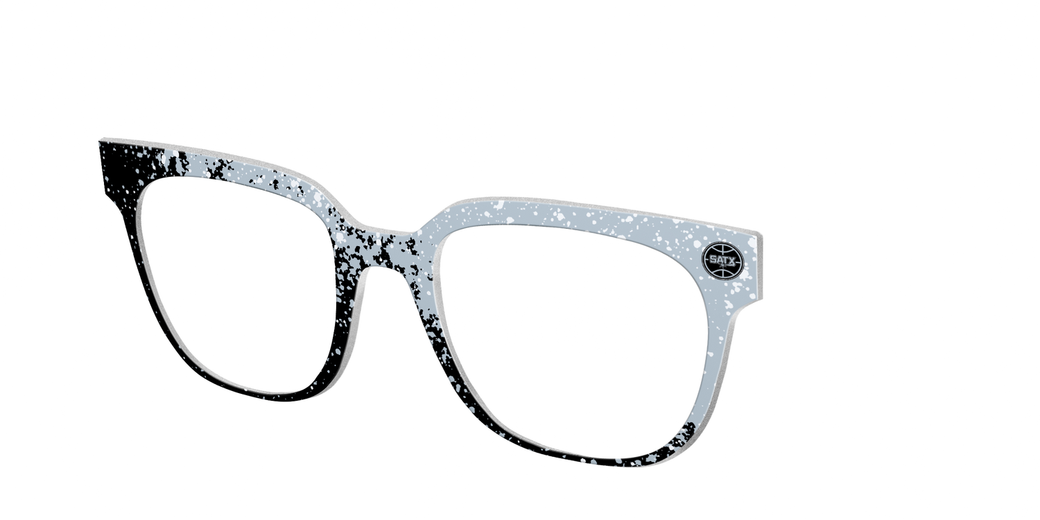 The Spurs Splatter - Angle Top Image - Pair Eyewear