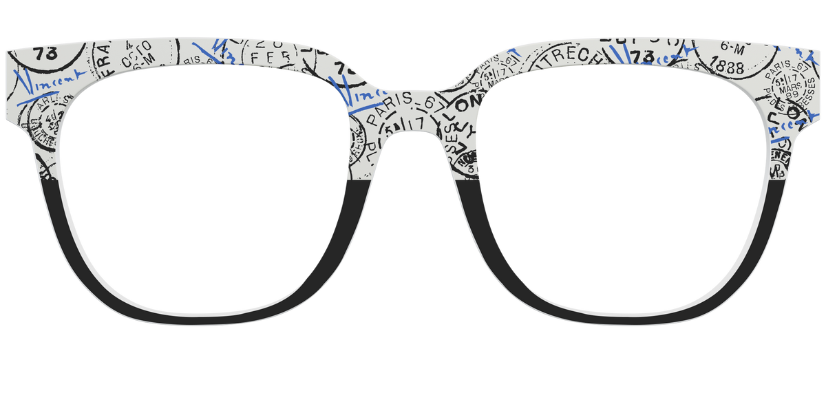 The Stamps Split - Front Top Image - Pair Eyewear