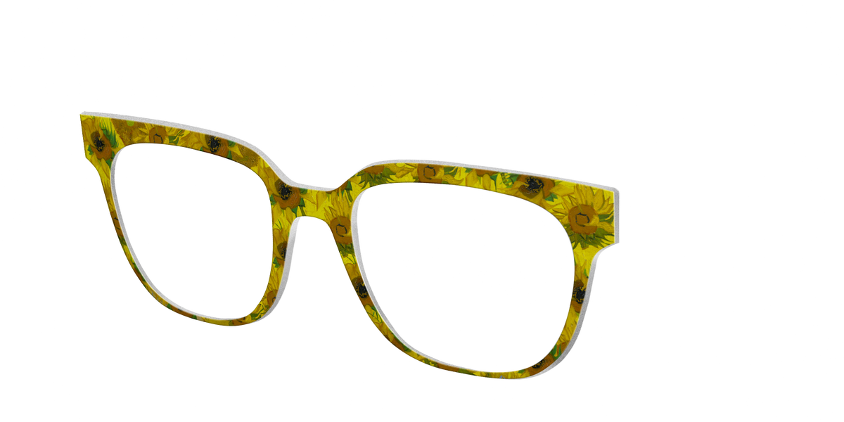 The Sunflowers - Angle Top Image - Pair Eyewear