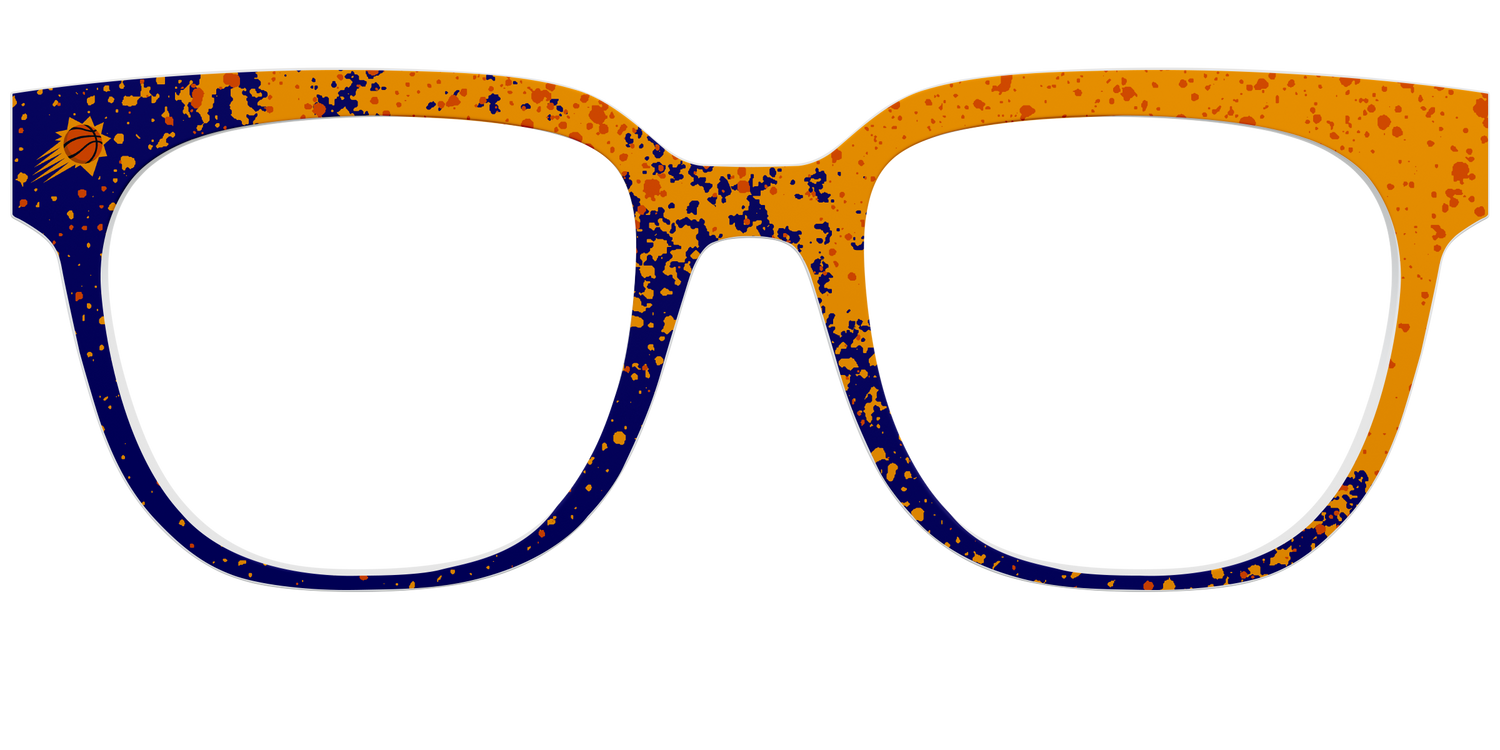 The Suns Splatter - Front Top Image - Pair Eyewear