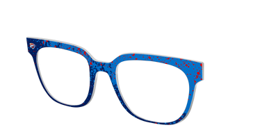 The Thunder Splatter - Angle Top Thumbnail - Pair Eyewear