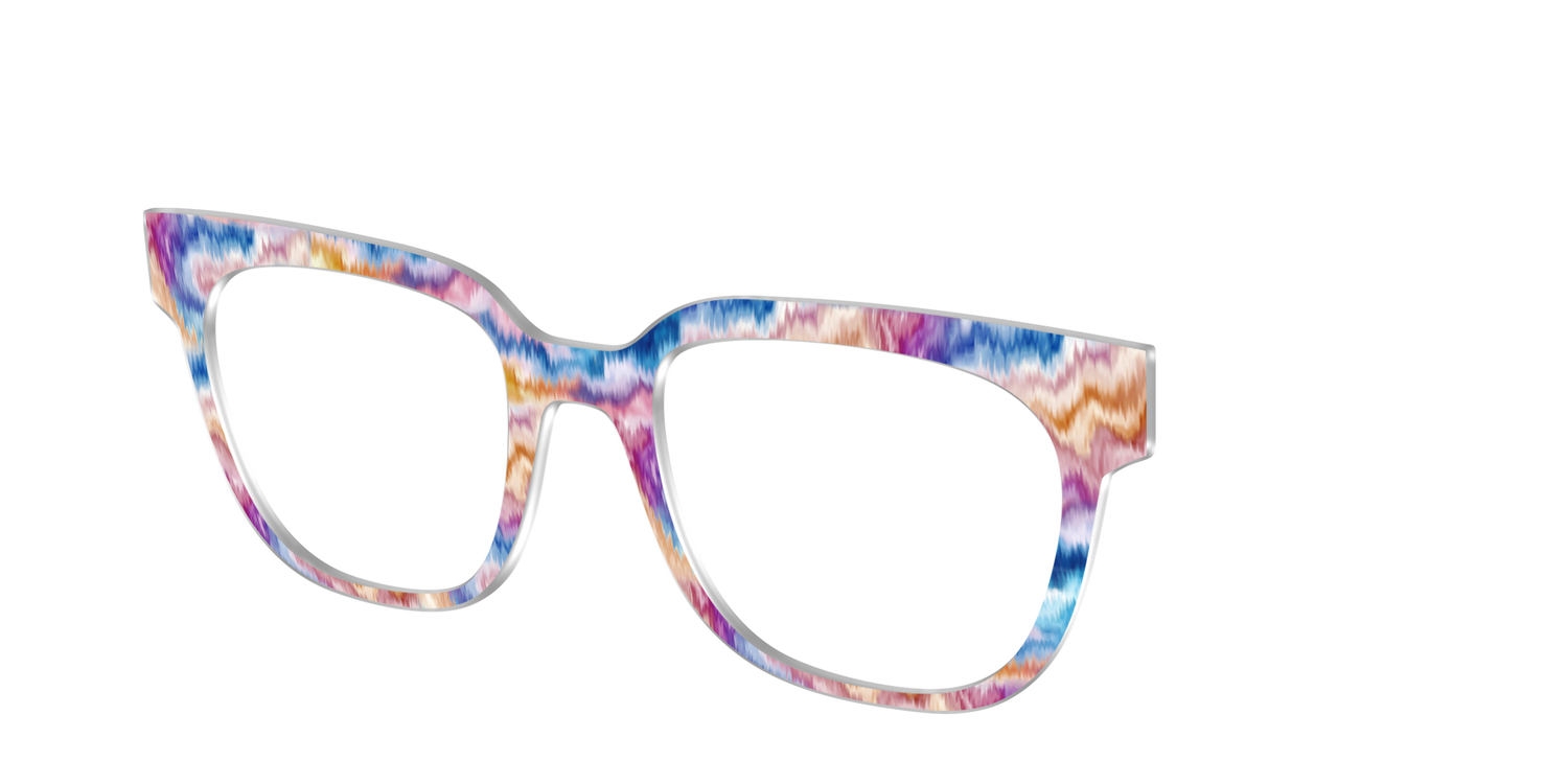 The Tide Pool Tie-Dye - Angle Top Image - Pair Eyewear
