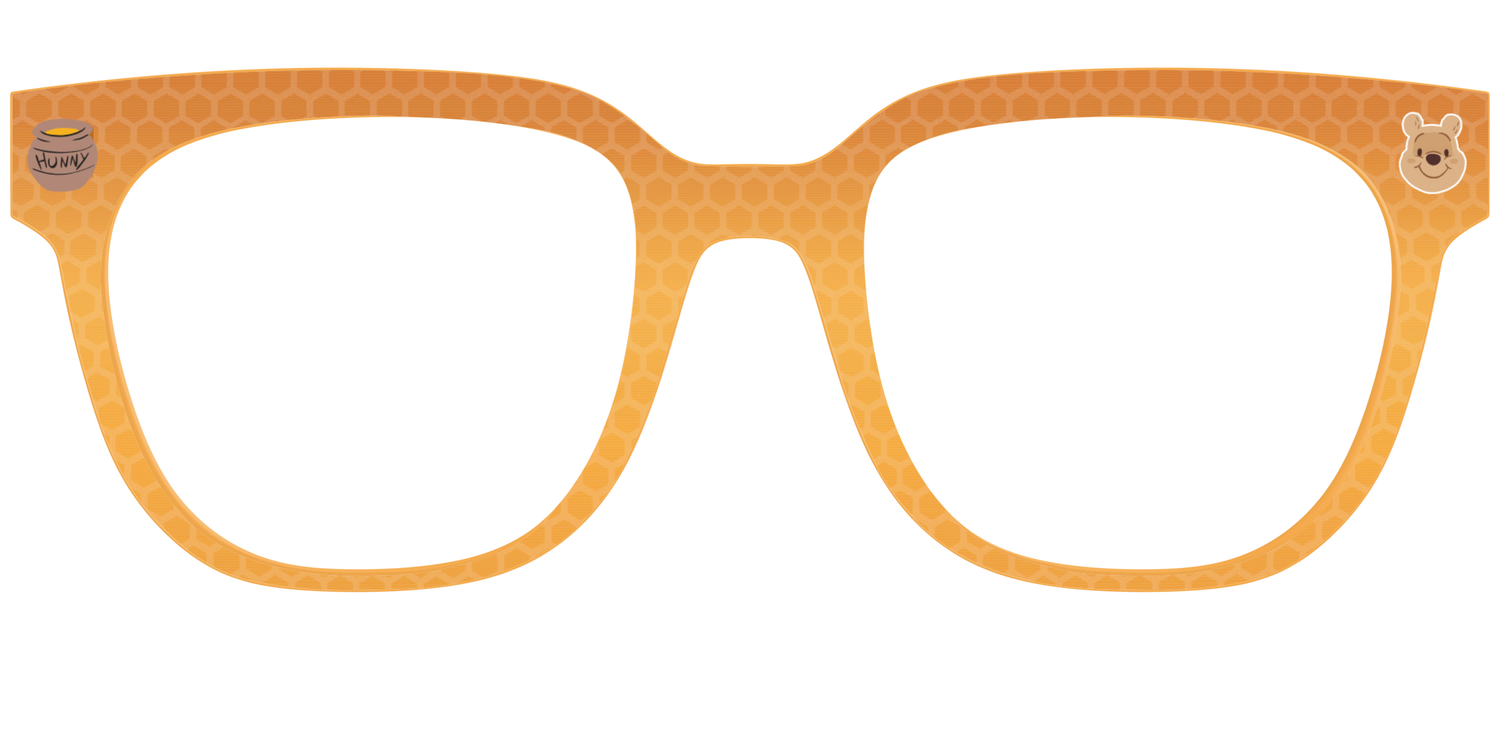 Time for Hunny Crystal Honeycomb - Front Top Image - Pair Eyewear