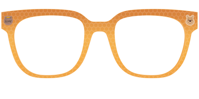 Time for Hunny Crystal Honeycomb - Front Top Thumbnail - Pair Eyewear
