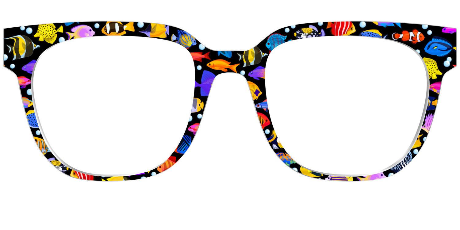 The Tropical Fish Friends - Front Top Image - Pair Eyewear