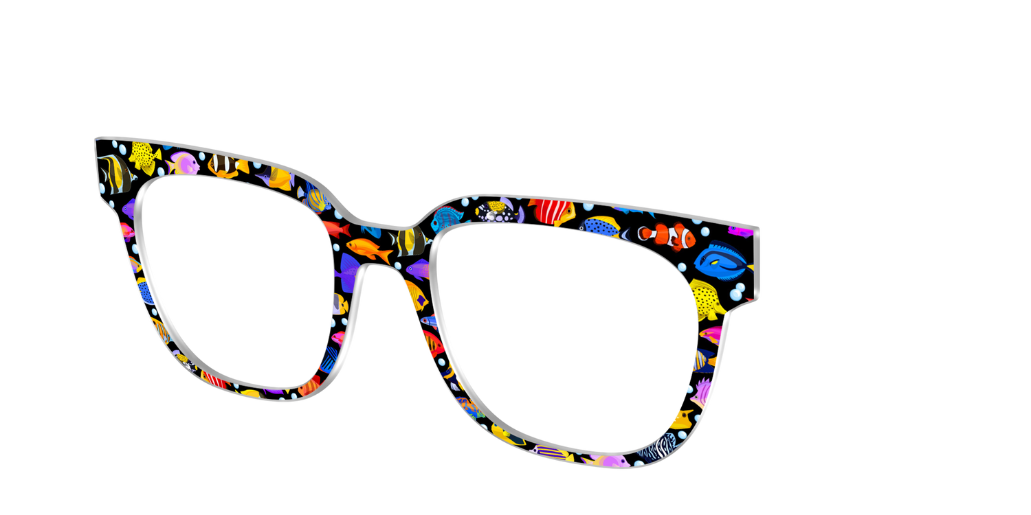 The Tropical Fish Friends - Angle Top Image - Pair Eyewear