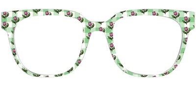 The Tulip Gingham - Front Top Thumbnail - Pair Eyewear