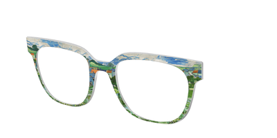 The View of Auvers-Sur-Oise - Angle Top Thumbnail - Pair Eyewear