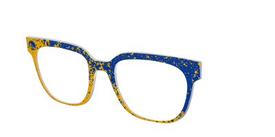 Warriors Splatter - Angle Top Thumbnail - Pair Eyewear