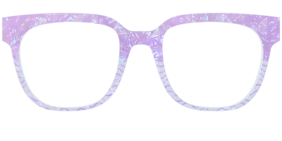 The Wavy Pearl Crystal Split - Front Top Thumbnail - Pair Eyewear