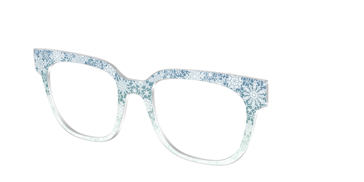 The White Lace Snowflake Crystal - Angle Top Image - Pair Eyewear