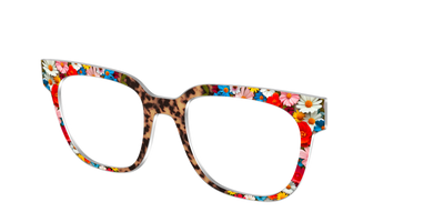 The Wildflower Tortoise - Angle Top Thumbnail - Pair Eyewear