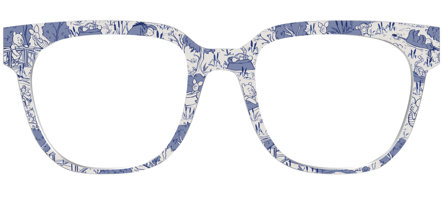 Winnie the Pooh Toile - Front Top Image - Pair Eyewear