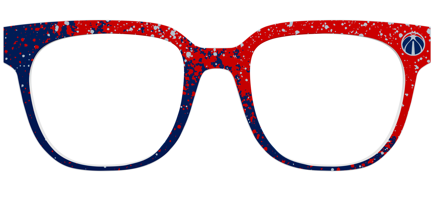 The Wizards Splatter - Front Top Image - Pair Eyewear