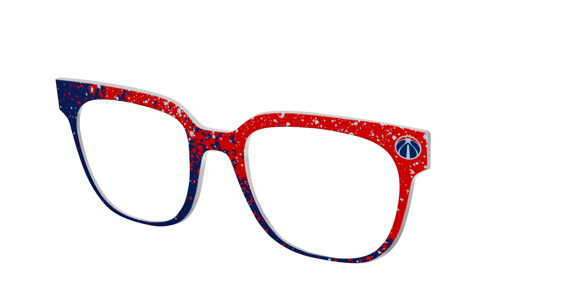 The Wizards Splatter - Angle Top Image - Pair Eyewear