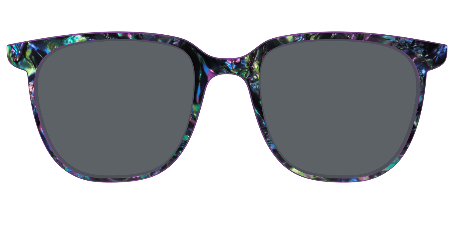 The Polarized Abalone Sun Top - Front Top Image - Pair Eyewear