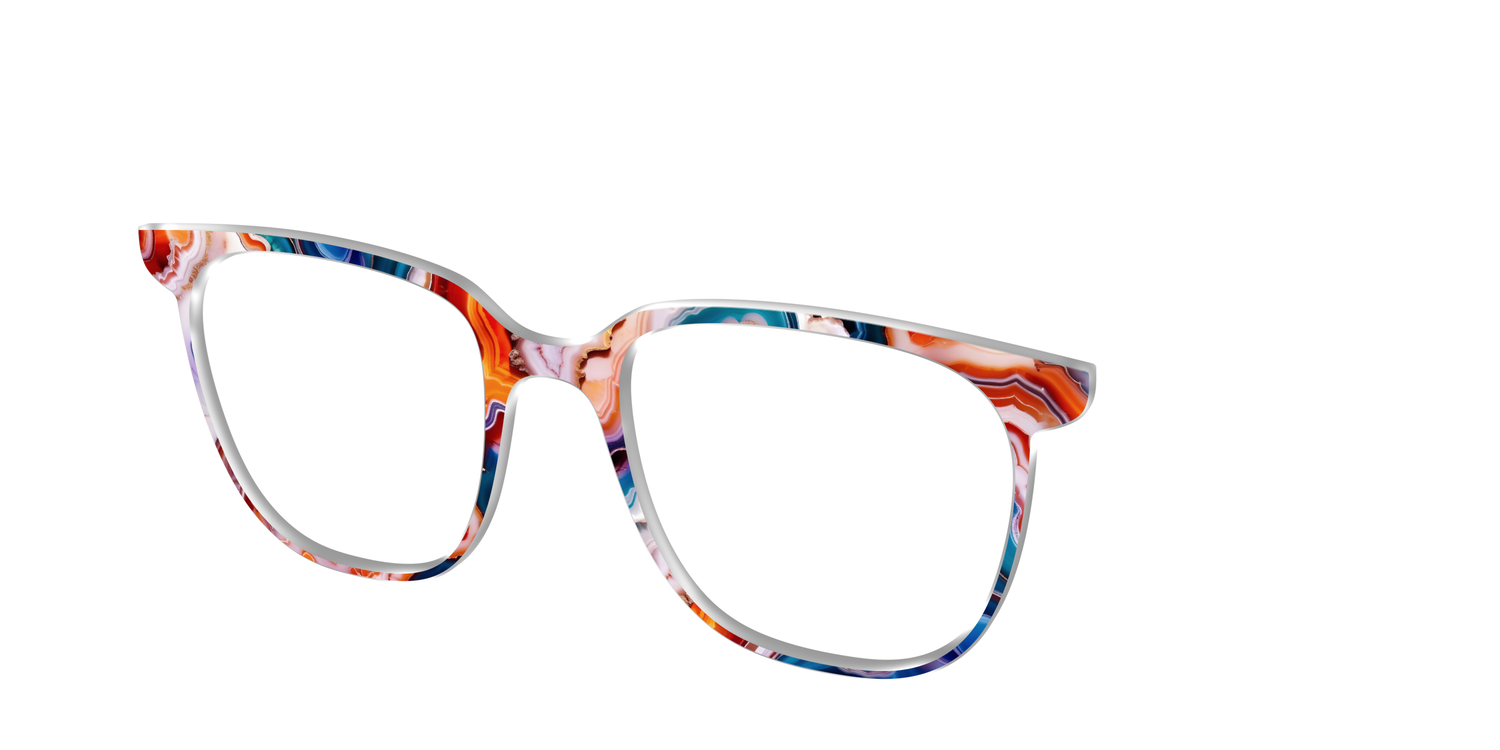 The Abroad Agate - Angle Top Image - Pair Eyewear