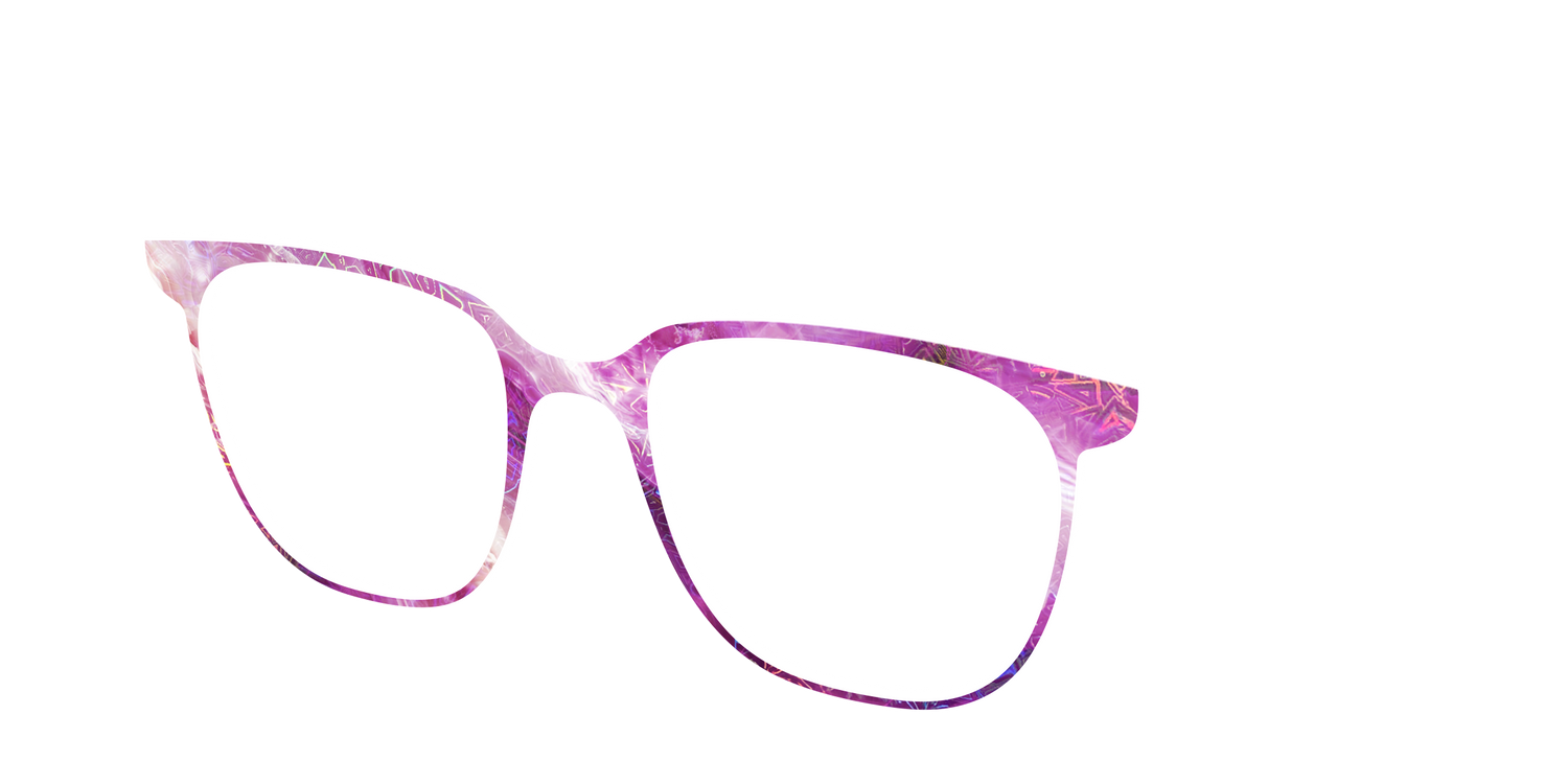 The Amethyst Geode - Angle Top Image - Pair Eyewear