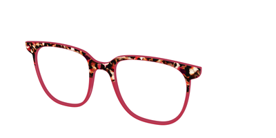 The Auburn Tortoise Crystal Split - Angle Top Thumbnail - Pair Eyewear