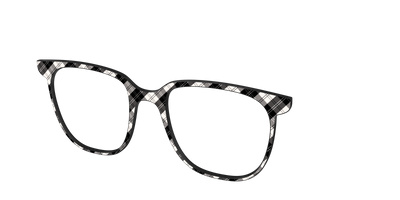 The B&W Plaid - Angle Top Thumbnail - Pair Eyewear