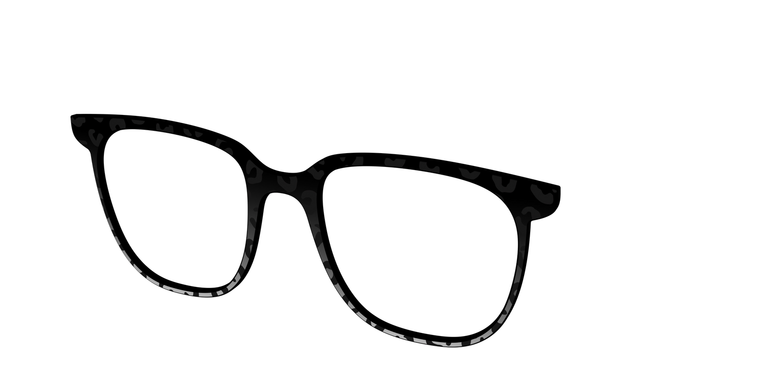 The Black Cheetah - Angle Top Image - Pair Eyewear