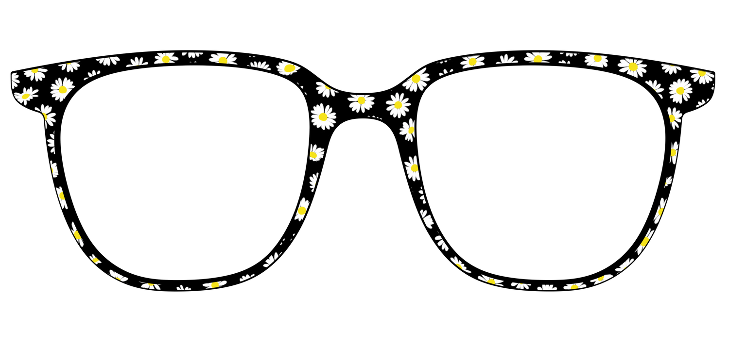 The Black Daisy - Front Top Image - Pair Eyewear