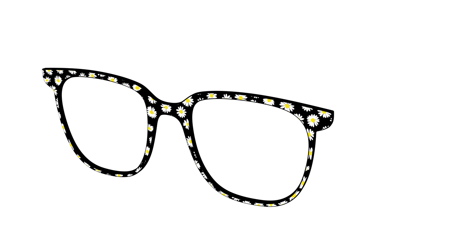 The Black Daisy - Angle Top Image - Pair Eyewear