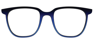 The Black to Blueberry Gradient - Front Top Thumbnail - Pair Eyewear
